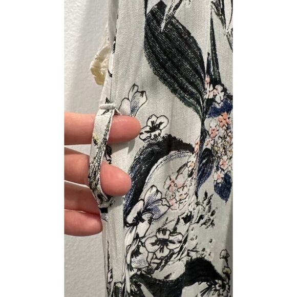 Cleobella Women’s Size Small Floral Print Boho Wrap Kimono Embroidered Festival - Picture 6 of 11